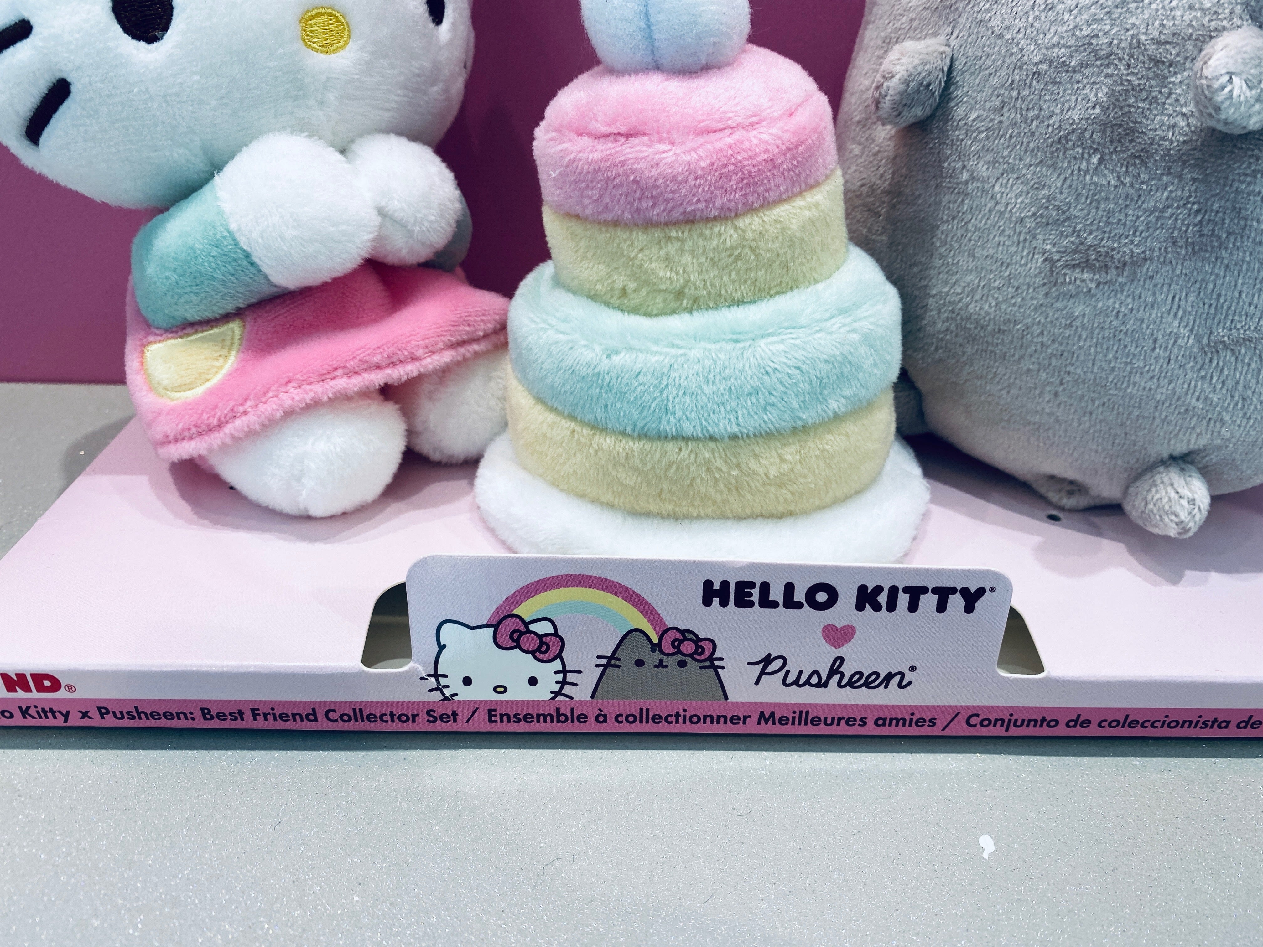 Hello Kitty X Pusheen Collaboration Sanrio sale Plush