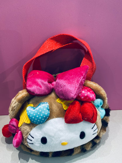 HELLO KITTY FACE HANDBAG LOVELY BEAR