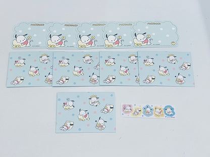 POCHACCO MESSAGE CARDS WITH STICKERS