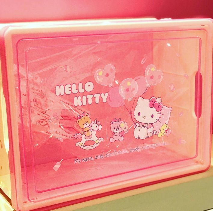 SANRIO HELLO KITTY FOLDING STORAGE BOX S K/T
