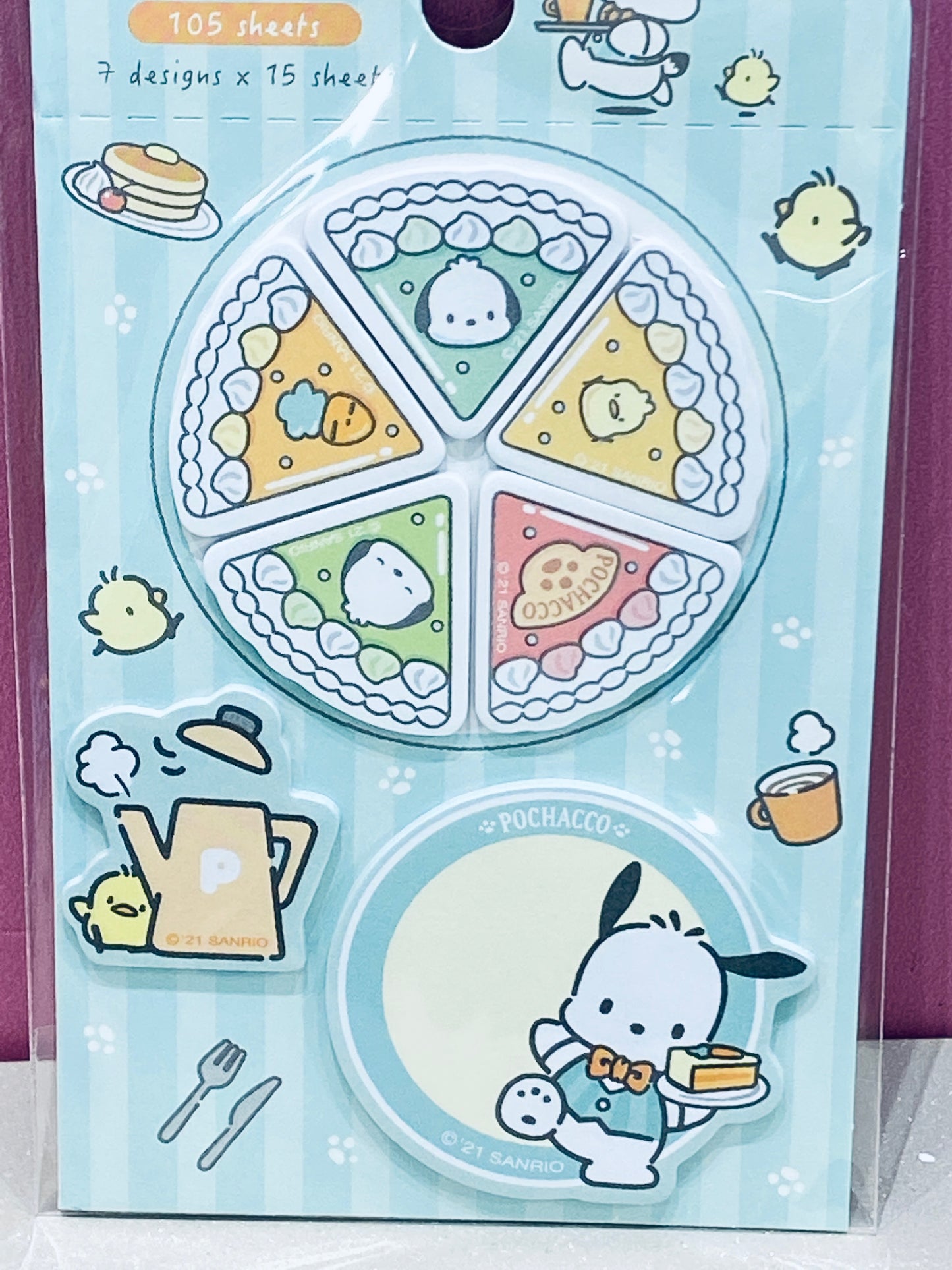 SANRIO POCHACCO STICKY NOTES MARKING CN