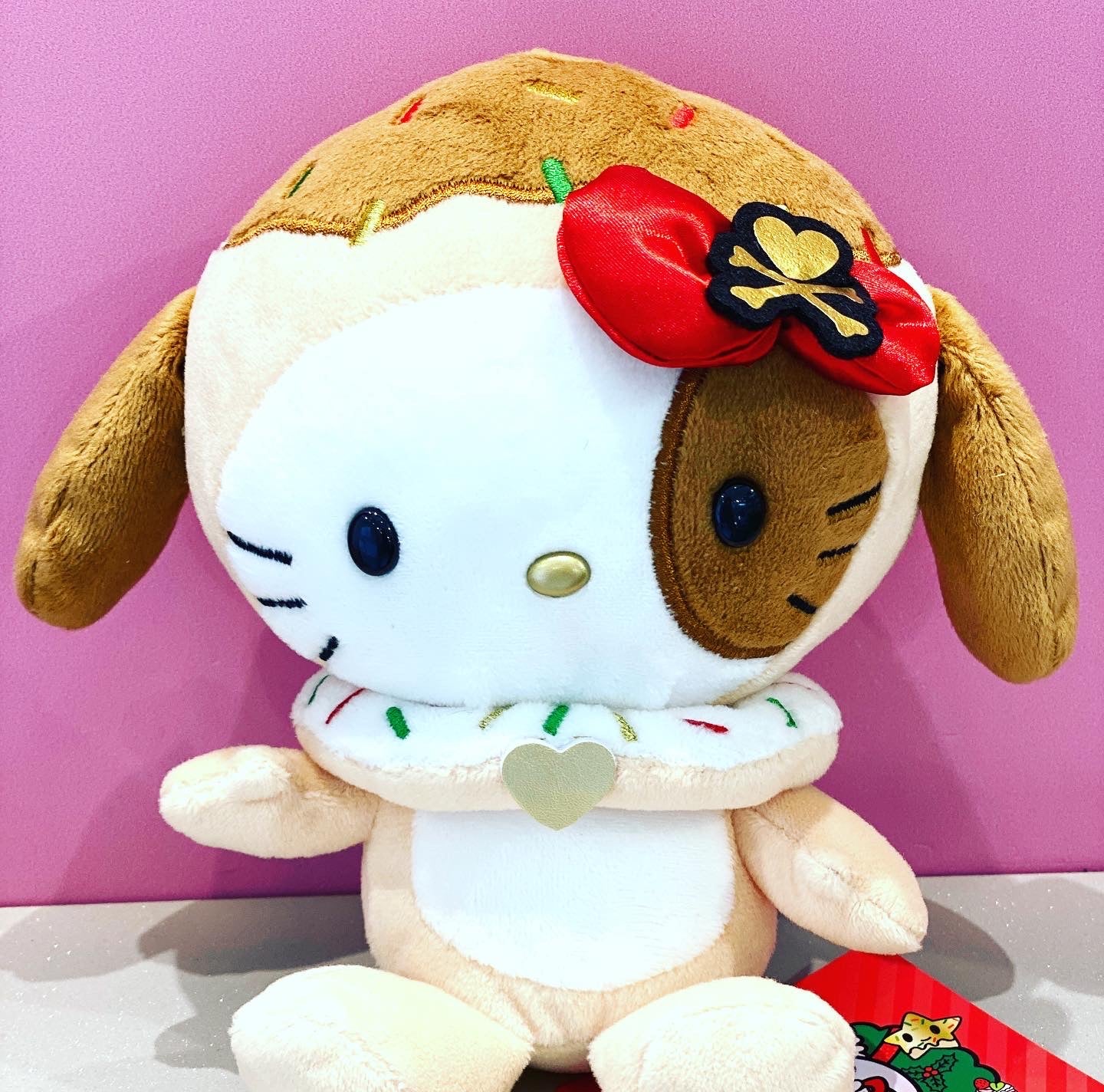 HELLO KITTY MASCOT BEAN DOLL DOG TOKIDOKI