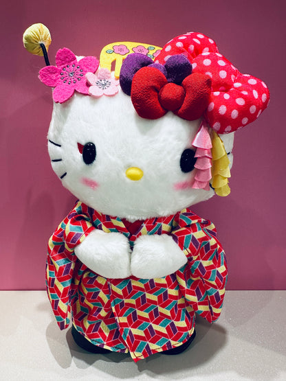 HELLO KITTY 10" JAPAN POP PLUSH
