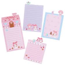 SANRIO MY MELODY MEMO PAD FRIENDS