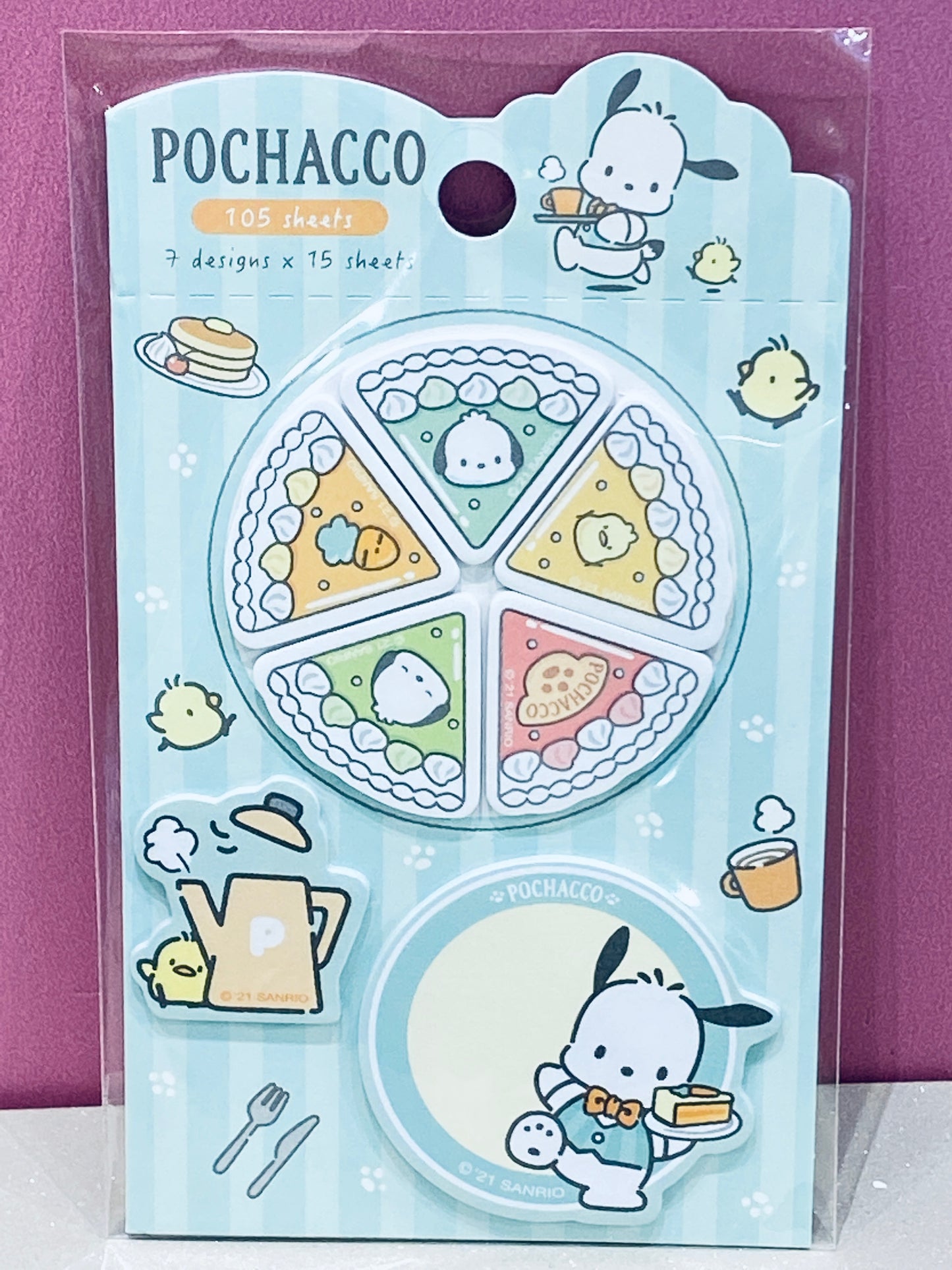 SANRIO POCHACCO STICKY NOTES MARKING CN